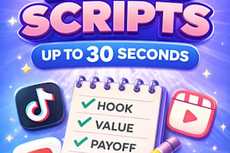 write scroll stopping short form scripts for tiktok and instagram reels