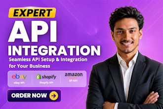 do ebay API, shopify api, amazon sp api, rest API, soap API, squarespace API