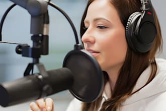 produce a jingle for your podcast, commercial radio jingle and business jingle