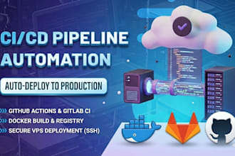 create github or gitlab ci pipelines for your project