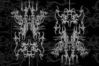 create stunning cyber sigilism, neo tribal, and line art illustrations