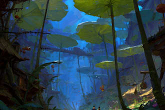 create environment concept art
