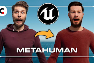 create digital humans for unreal engine, realistic 3d avatar, metahuman creation