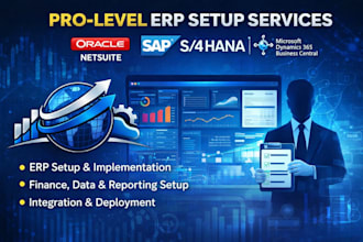 setup oracle netsuite sap s 4hana microsoft dynamics 365 business central system