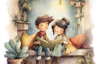 create magical watercolor illustrations for children books