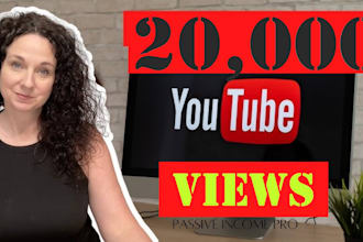 gain your 1000 youtube views very high quality