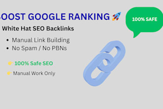 build high quality white hat backlinks for SEO ranking