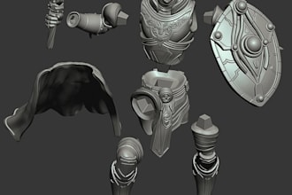 sculpt high quality 3d characters and miniatures for 3d printing
