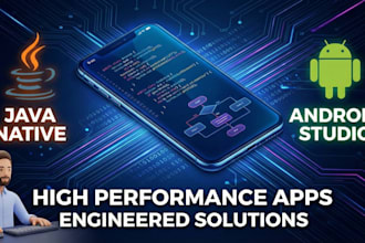 develop a high performance native android app in java