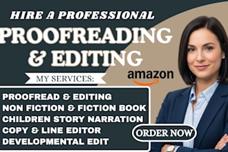 proofread, edit your short story book, fiction and non fiction book