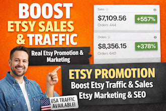do etsy shop promotion to boost etsy sales and traffic