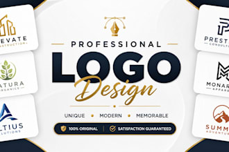 design professional logo  and brand visuals