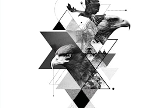 design geometric tattoo design