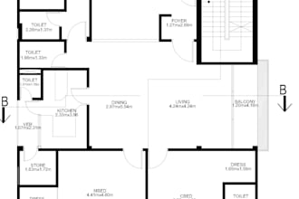 convert 2d drawing in auto cad or create 2d colored plan