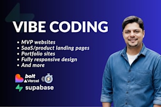 build lovable landing page or mvp website for your startup