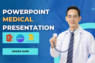 design a medical and healthcare powerpoint presentation