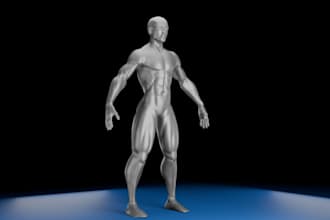 sculpt high quality 3d characters and statues for 3d printing