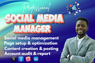 provide a professional social media manager audit and growth strategy