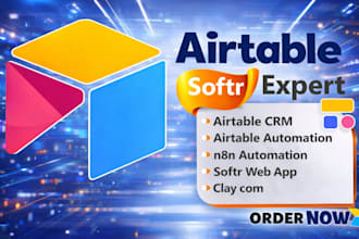 build airtable crm automation n8n ai clay com integrations and softr webapp