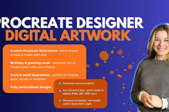 create your procreate illustration