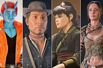 create stylized 3d character for you