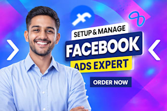 setup and manage facebook ads and meta ads marketing campaign