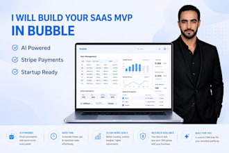 build an ai powered saas mvp in bubble