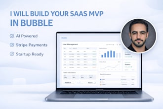 build an ai powered saas mvp in bubble
