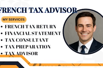 do french accounting ,tax preparation and paie