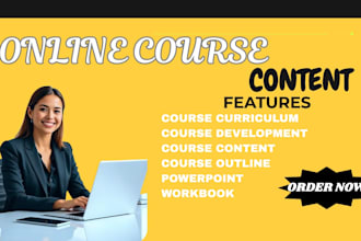 online course creation, educational workbook, ppt maker, elearning video course
