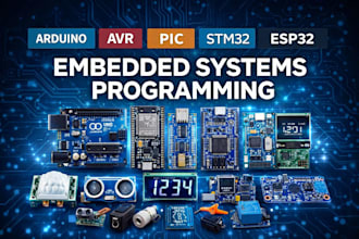 do avr, pic, stm32, arduino, and esp32 programming