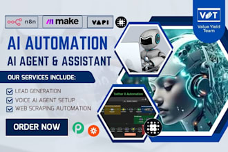 setup retell ai voice agent ai receptionist vapi ai calling agent n8n workflow