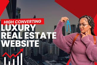build a high converting luxury real estate website