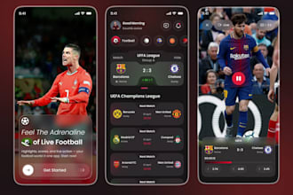 code ai sports streaming app with streaming licenses, and apis for sports data