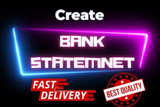 reconcile bank statement PDF to editable format