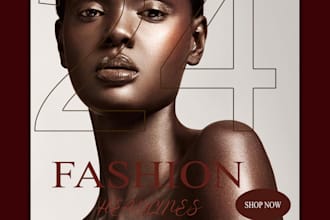 design posters and social media graphics