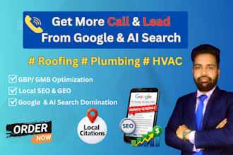 do local seo and geo for your roofing, hvac, and plumbing business