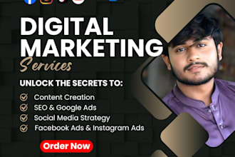 create and manage result driven digital marketing campaigns
