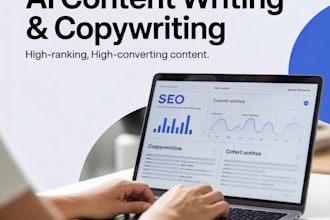 write ai content, SEO copywriting and engaging articles for your business