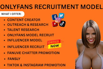 do onlyfans models recruitment instagram influencer recruitment adult creators