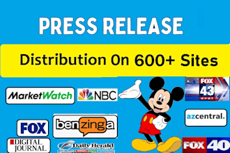 write professional press release with press release distribution