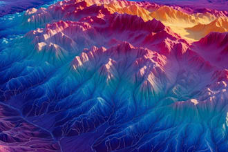 create shaded relief maps and stl 3d terrain models from real topography