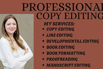 professionally edit and proofread your fiction short story or first chapter