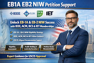 secure ieee acm bcs iet fellow membership for eb1a eb2 niw visa