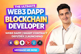 build secure web3 dapps smart contracts and blockchain applications