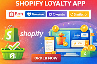 setup shopify loyalty bon joy growave okendo smile appstle smile io love casa