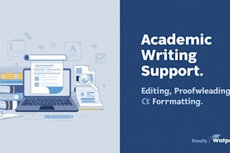 do academic support and writing for you