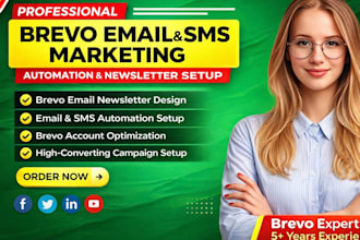 brevo email marketing newsletter template, brevo email, SMS marketing automation