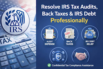 resolve irs tax audits, back taxes, and irs debt professionally