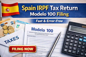 file spain irpf modelo 100 personal tax return fast and error free today